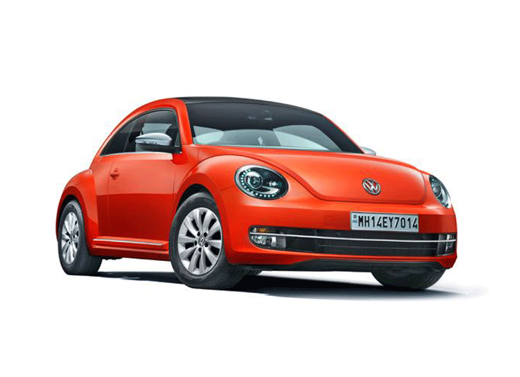 Volkswagen Beetle вид сбоку